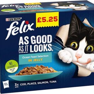 OCEAN FEAST SELECTION Cat Wet Food 12 x 100g PMP